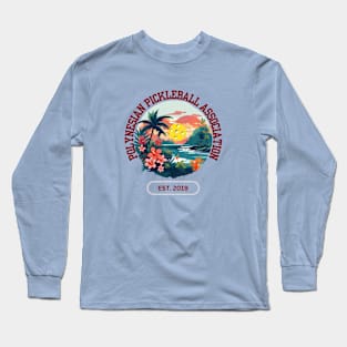 Polynesian Pickleball Association Member Shirt Long Sleeve T-Shirt